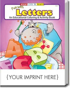 Fun with Letters Coloring & Activity Book