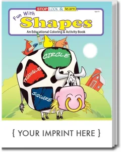 Fun With Shapes Coloring Book Fun Pack