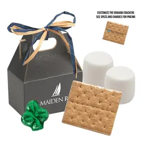 Gable Box S'mores Kit for St. Patrick's Day