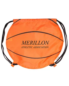 GameTime Basketball Drawstring Bag