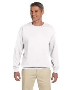 Gildan 180 - White Sweatshirt- Full-Color Imprint