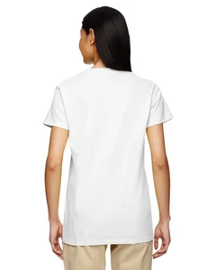 Gildan Ladies' Heavy Cotton V-Neck T-Shirt