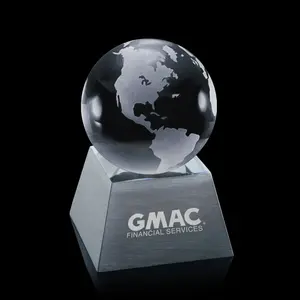 3" Personalized Global Vision Trophy