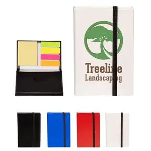 Go-Getter Hard Cover Sticky Notepad/Business Card Case