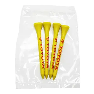 Golf Tee Poly Packet with 4 Tees