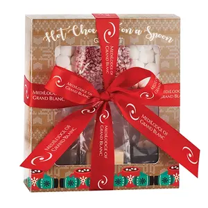 Gourmet Hot Chocolate Spoon Gift Set Box