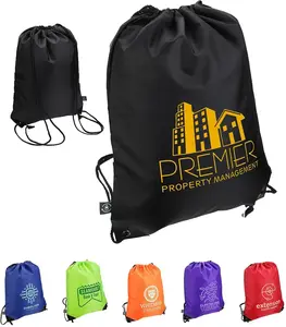 Custom RPET Drawstring Backpack - Grab 'N Go