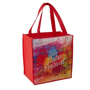 Grocery Tote Bag (22" Handles & Edge-to-Edge Sublimated)