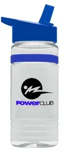 Personalized Groove Stripe Sports Bottle - 20 oz.