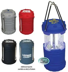 Halcyon® Adjustable Brightness Collapsible Lantern - Custom Branded Promotional Light