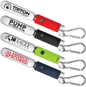 Halcyon Safety COB Carabiner Keychain Light - 60 Lumens, Colorful Matte Base, Portable & Durable