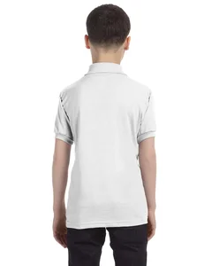 Hanes Youth EcoSmart® Jersey Knit Polo