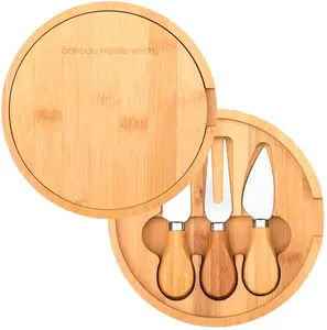 Branded Havarti Bamboo Cheese Board Set