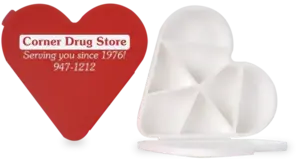 Custom Heart Pill Box