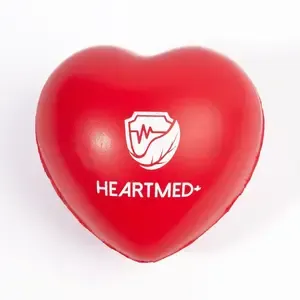 Custom Heart Shaped Stress Ball