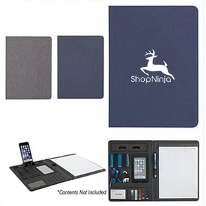 Heathered Padfolio with writing pad