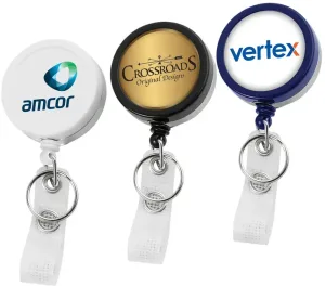 Custom Logo Wire Cord Badge Reel