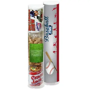 Home Run Baseball Themed Snack Tube