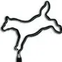 Horse Bucking Inkbend Standard, Bent Pen