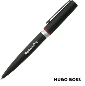 Hugo Boss Chrome Gear Ballpoint Pen - High Quality Promotional Pen