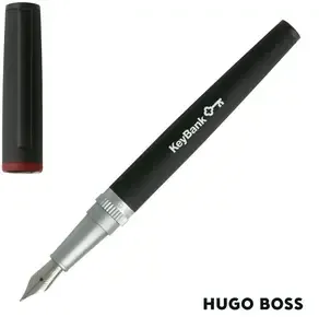 Hugo Boss Gear Chrome Custom Branded Pen - Active Design Expertly Crafted