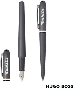 Hugo Boss® Iconic Contour Ballpoint & Fountain Pen Set