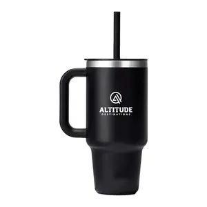 Custom Hydro Flask® All Around™ Travel Tumbler with Straw - 32oz