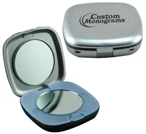 Illuminated Square Compact Mirror