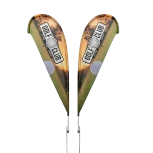 IMPORT 15' Double-Sided Teardrop Flag