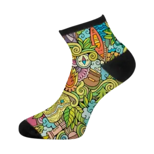 IMPORT Custom Mid-Rise Sport Style Sock