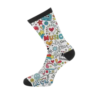 IMPORT Custom Tall Sport Style Socks - Digital