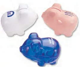 Imprinted Piggy Bank