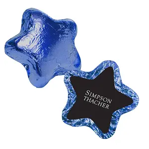 Individually Wrapped Chocolate Stars