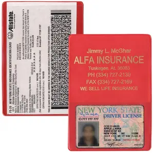 Custom Logo Insurance Card Holder