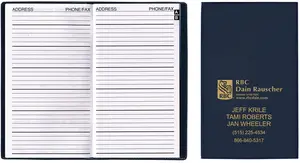 Custom Branded Ireland Soft Cover Designer Address Book