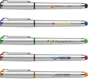 Islander Silver Gel Stylus Pen