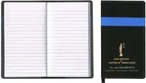 "Personalized Tally Tracker" Vinyl Soft Cover Notebook