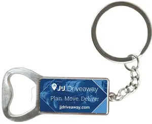 Custom Printed Key Chain Bottle Opener