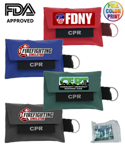 Keychain CPR Shield Pouch for Emergency Rescue Situations