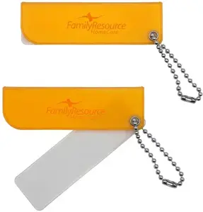 Imprinted Keytag Magnifier