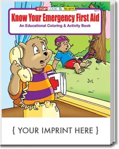 Know Your Emergency First Aid Coloring & Activity Book