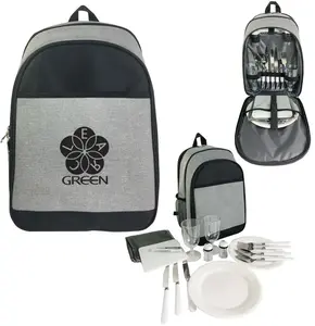 Lakeside Picnic Set Cooler Backpack