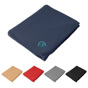 Large Ridge Fleece Blanket