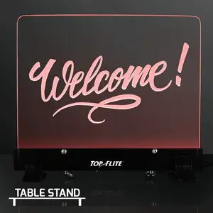 LED Lighting Write-On Board Sign