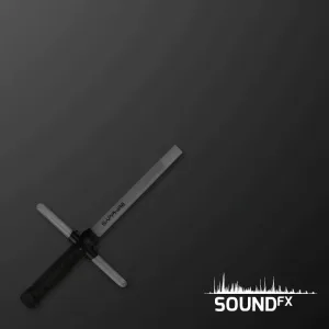 LED Red Cross Saber with Sound, Expandable