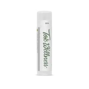 Lemon Verbena Natural Lip Balm in White Tube