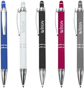 Lewis Custom Engraved Metal Pen with Stylus – PPI