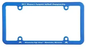 Custom License Plate Frame