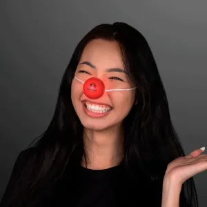 Light Up Red Clown Nose