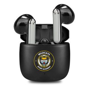 Lloyd Black Metal Earbuds